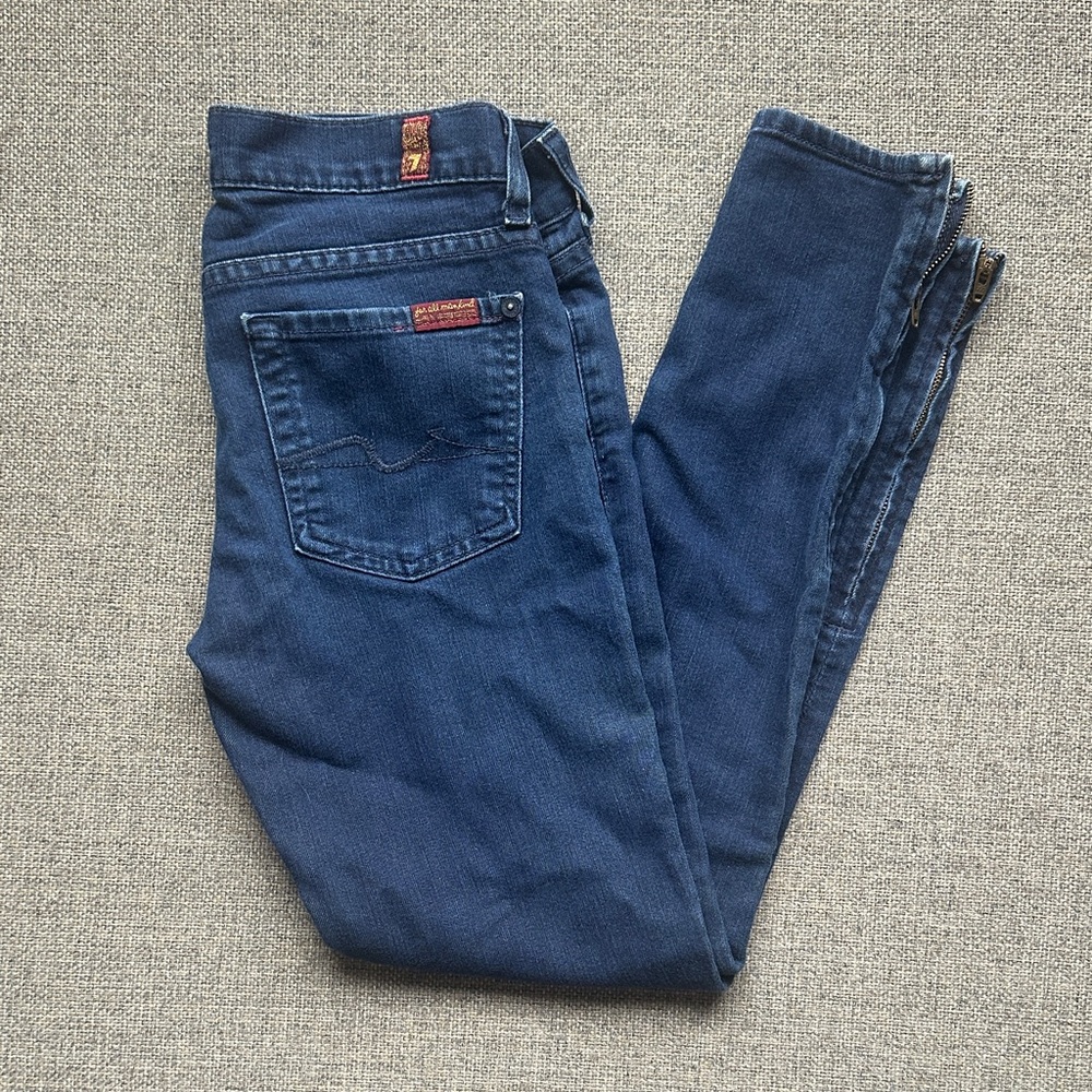 7 for All Mankind Gwenevere Skinny Denim Jeans